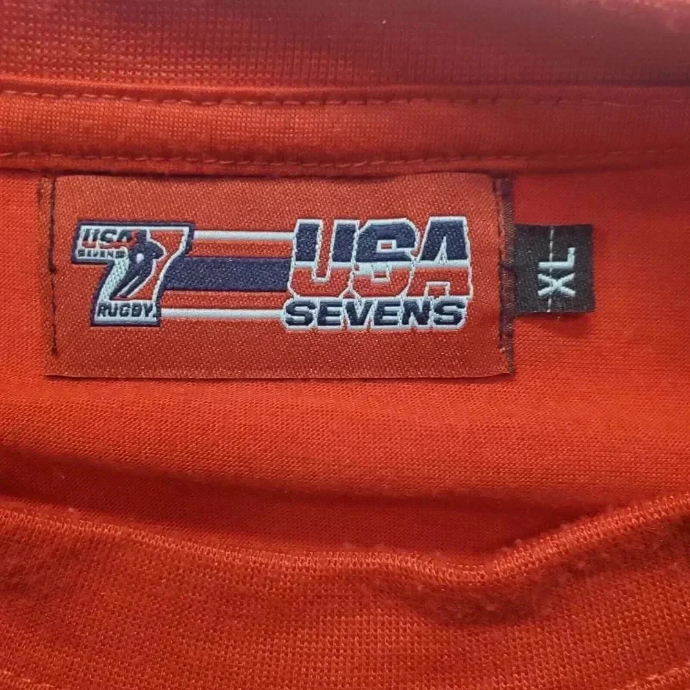 USA Sevens Rugby Canada Vegas Red Graphic T-Shirt Mens XL Short Sleeve - Picture 3 of 10